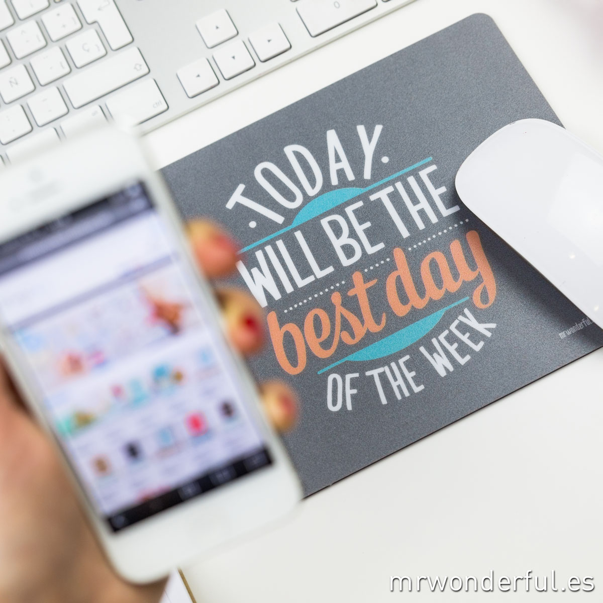 Mrwonderful_alfombrilla_today will be the best day of the week-14