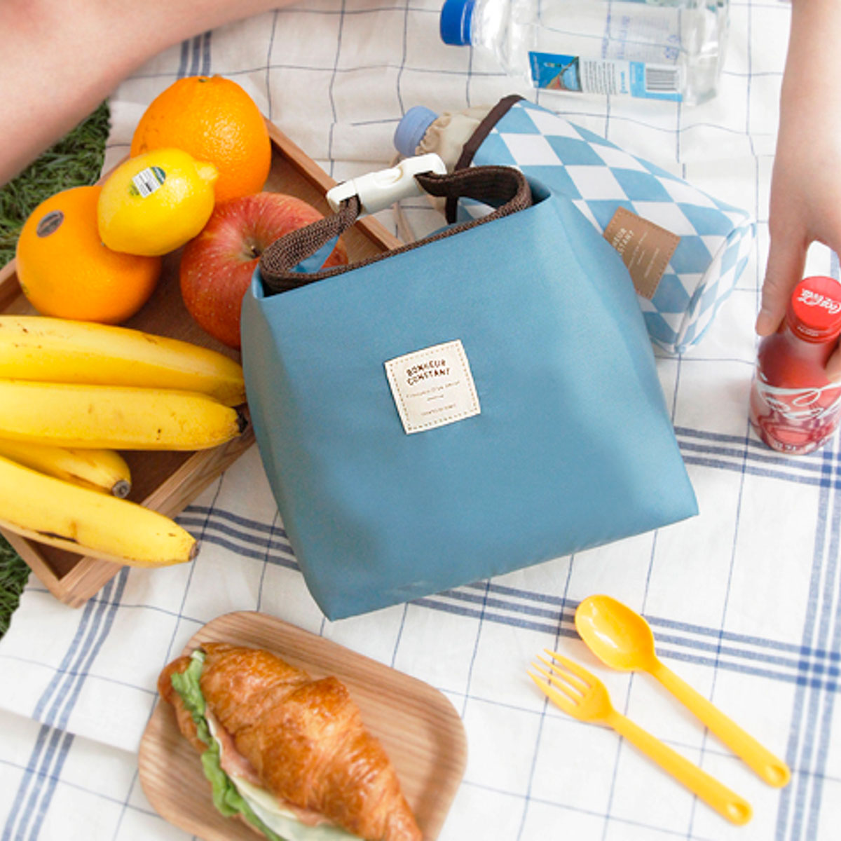 Bolsa porta alimentos azul de iconic - Mr.Wonderful