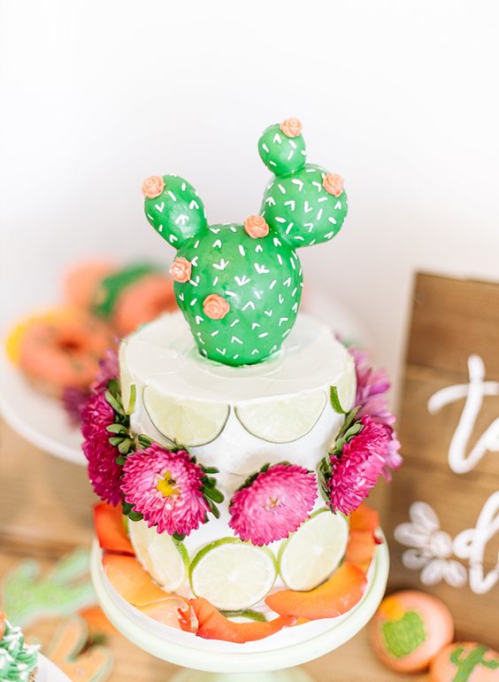 pastel boda cactus 14