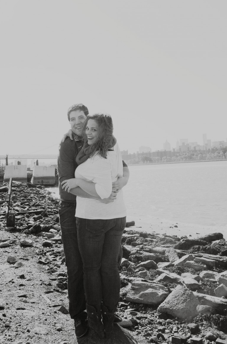 Una sesión de pareja en New York con mucho arte y mucho amor
