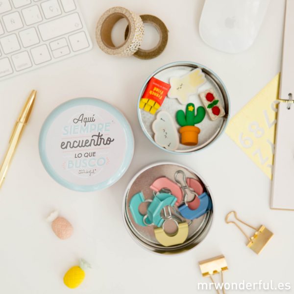 Productos de Mr. Wonderful para guardar cosas