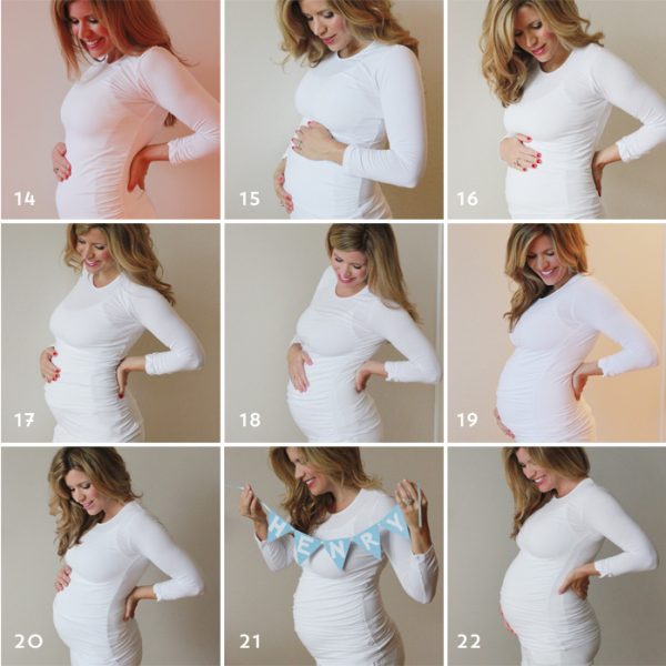 fotos embarazo mes a mes