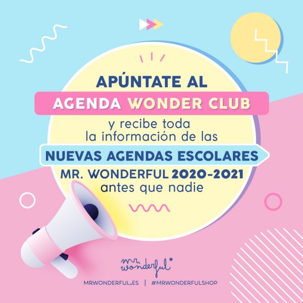 Apúntate ya al Agenda Wonder Club