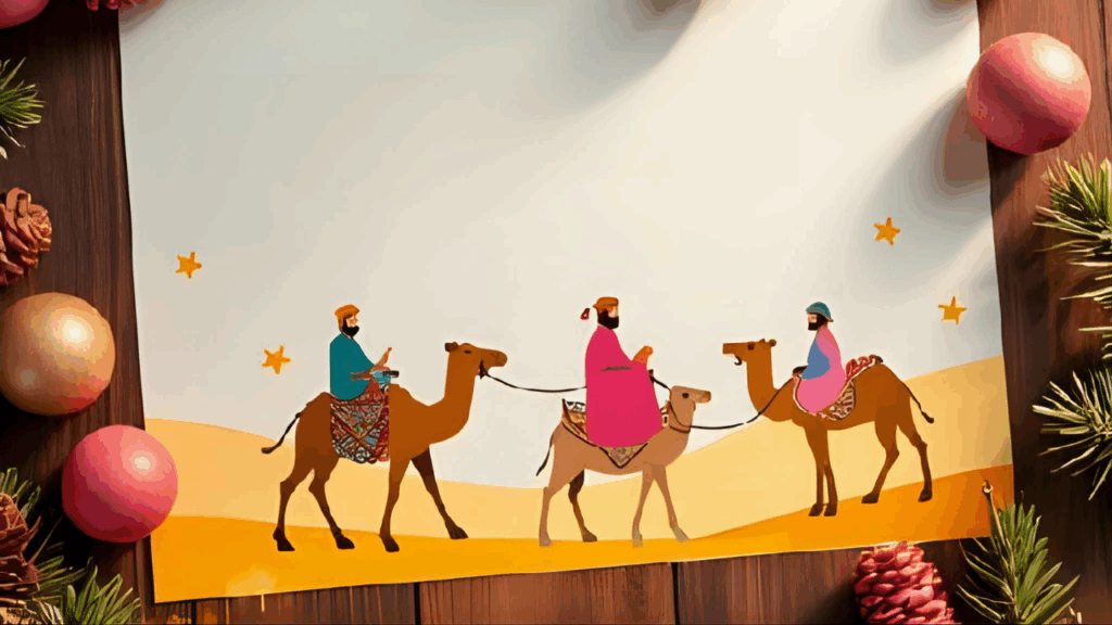 Plantilla para escribir tu carta a los Reyes Magos cargada de ilusión