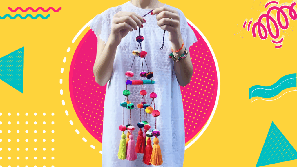 pajakis candelabros mucho color alegría