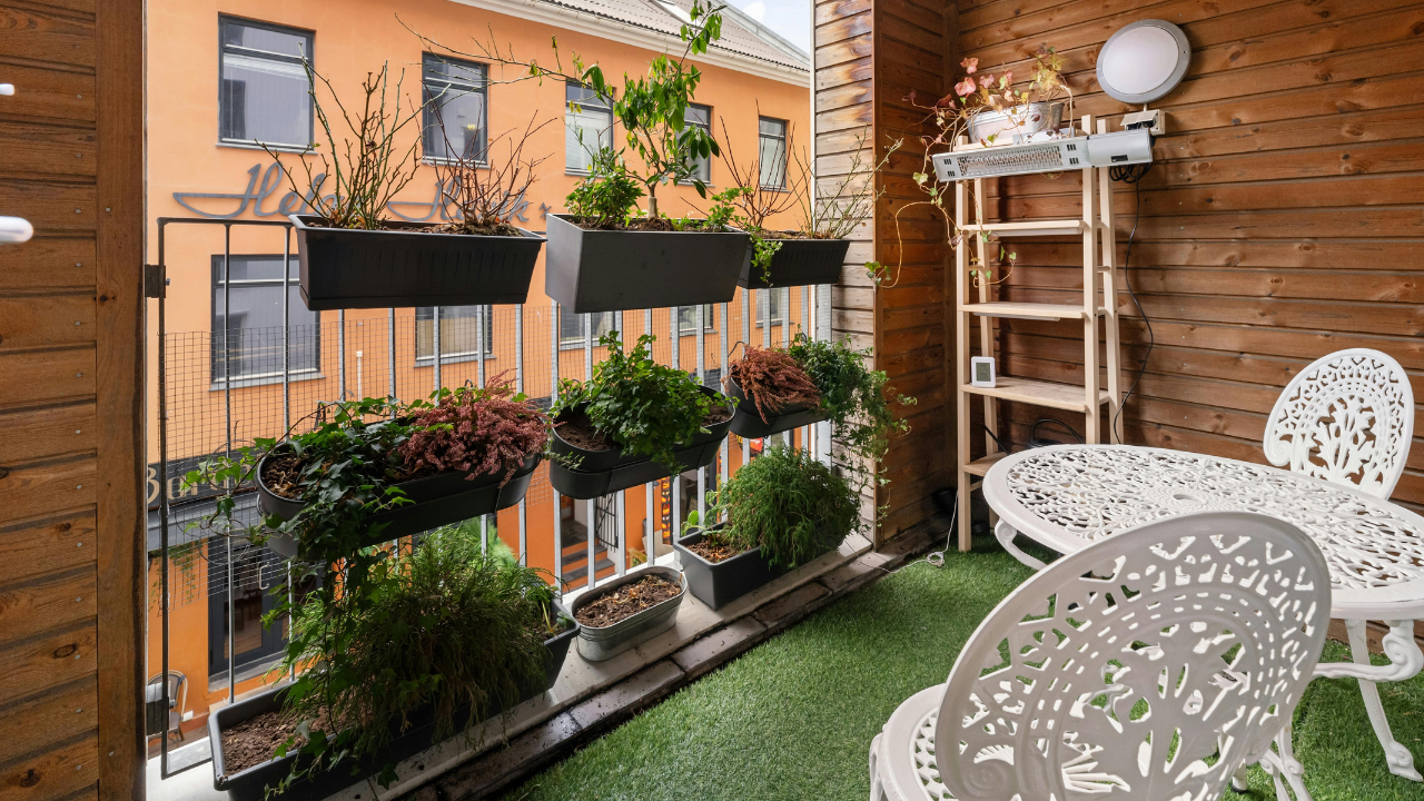 pon un jardin en tu balcon